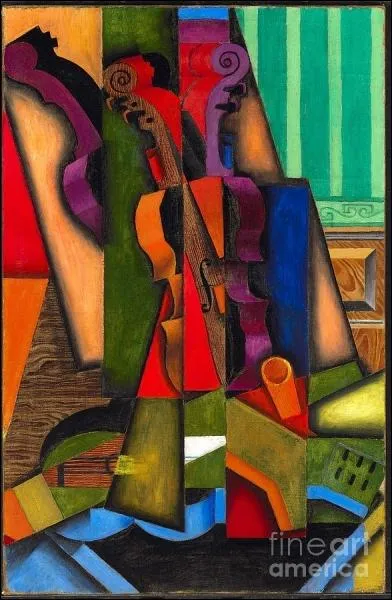 Qui a peint Violon et guitare ?