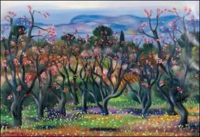 Qui a peint Printemps  Sanary ?