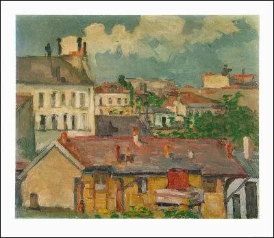 Qui a peint Faubourg au printemps ?