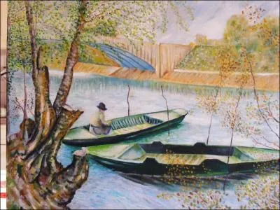 Qui a peint Pche au printemps ?