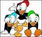 Parmi les neveux de Donald Duck, comment s'appelle celui qui porte une casquette de couleur verte ?