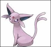 Quelle est l'volution d'Evoli, de type psy ?