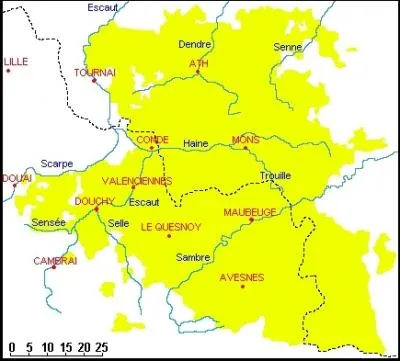 De quel ancien comt Valenciennes tait-elle la capitale ?