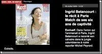 Dans Paris Match, Ingrid Betancourt raconte avoir regard la finale du Mondial de foot 2006. Qu'a-t-elle dit de Zidane?
