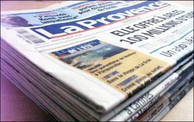 Qu'a dnonc cette semaine le Syndicat national des journalistes (SNJ) du quotidien marseillais La Provence?