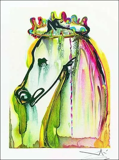 Quel peintre surraliste a ralis la lithographie  Caligula  ?