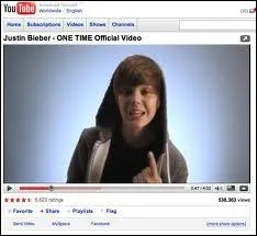 Quel est le nom de sa page YouTube officielle ?