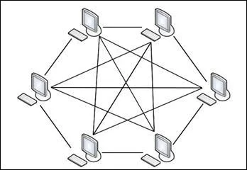 Quel nom donne-t-on  la topologie physique qui prsente la configuration comme celle de l'image ?