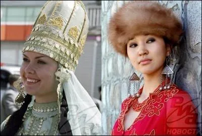 Une jeune fille Tatar, à gauche, et une demoiselle du Kirghizistan, à droite. Quelle est la capitale du Kirghizistan ?