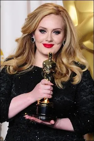 Pour quelle chanson Adele a-t-elle gagn un Golden Globe puis un Oscar ?
