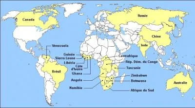 Le pays LIBERIA se trouve sur quel continent ?