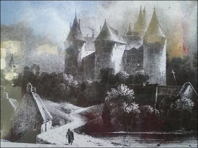  Le calme (... ) du château de Combourg était (... ) par l'humeur taciturne et (... ) de son père.