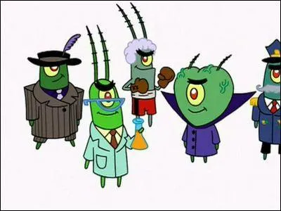 Dans 'plankton et son arm�e', que commande le robot de Plankton?