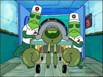 Dans 'l'incorrigible capitaine krabs', o� Bob trouve le pat� p�rim�?