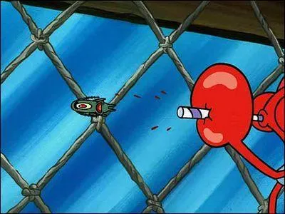 Dans 'la valse des homards', quelle est la 1�re r�gle du crabe croustillant??