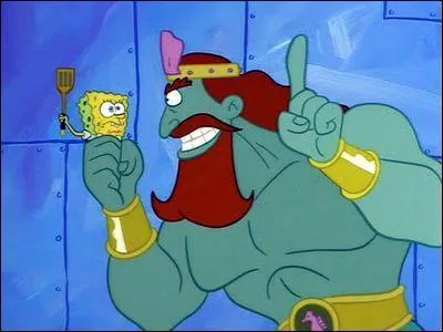 Dans 'la spatule de neptune', quel doigt se br�le Neptune?