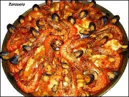 Mets catalan faits avec des poissons de roche, langoustines, crevettes, moules calamars, quel est son nom ?