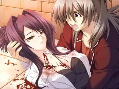 Quels sont les personnages qui meurent pendant que les hros sont dans le monde de la nuit pourpre ?