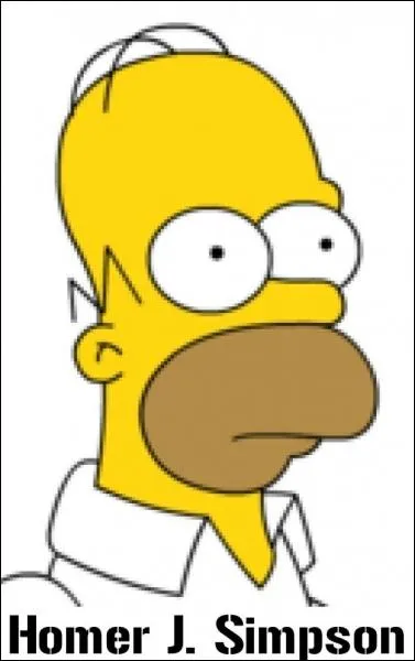 Que signifie le  J  dans Homer J. Simpson ?