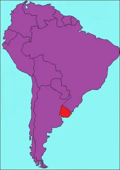 Quel est le nom du pays en rouge ?