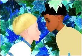 Un brun aux yeux noirs et un blond aux yeux bleus cherchent la Fe des Djinns.