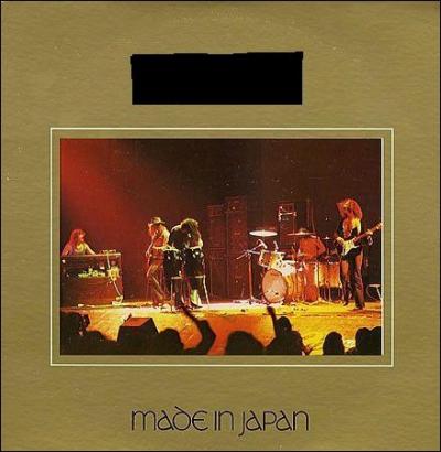 Quel groupe a sorti l'album live  Made In Japan  ?
