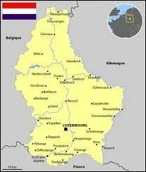 Quelle est la superficie en km du Luxembourg ? (chiffres de 2006)