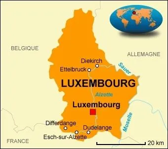 Quelle est la capitale du Luxembourg ?