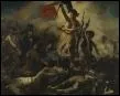 Quel tableau, ralis par Eugne Delacroix, rend hommage aux meutes populaires ayant marqu les  Trois Glorieuses  ?