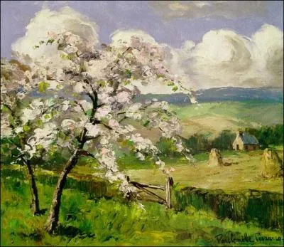 Qui a peint Pommier en fleurs ?