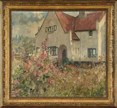 Qui a peint Le jardin fleuri ?