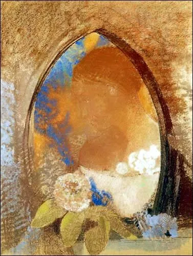 Qui a peint Portrait avec des fleurs ?