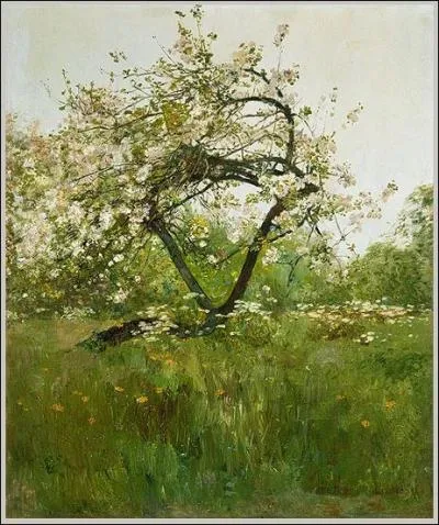 Qui a peint Pommier en fleurs ?