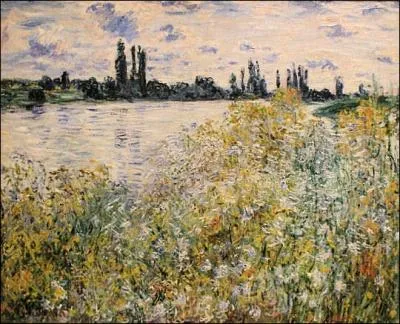 Qui a peint L'le aux fleurs  Vetheuil ?