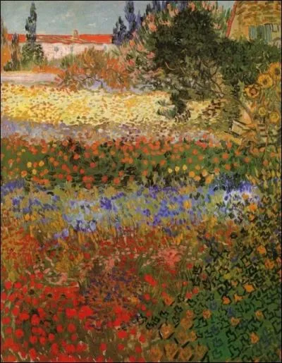 Qui a peint Jardin fleuri ?