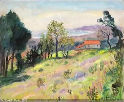 Qui a peint Petit matin sur le pr fleuri ?