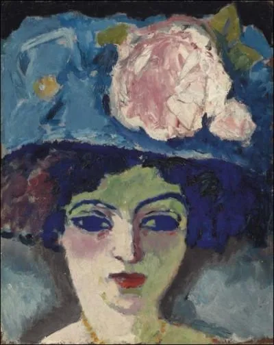 Qui a peint Femme au chapeau fleuri ?