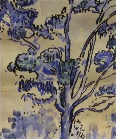 Qui a peint Eucalyptus en fleurs  Antibes ?