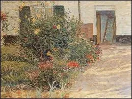 Qui a peint Coin de ferme fleuri ?