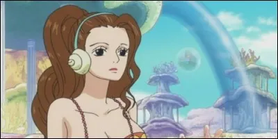 Comment s'appelle cette sirène que l'on voit sur l'île des Hommes-Poissons dans "One Piece" ?
