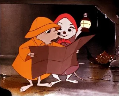 Au nom de quelle socit Bernard et Bianca partent-ils aider Penny ?