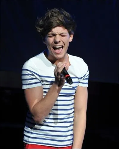 Aprs qui Louis chante le plus souvent ?