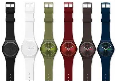 En quelle anne la premire Swatch a-t-elle t conue ?
