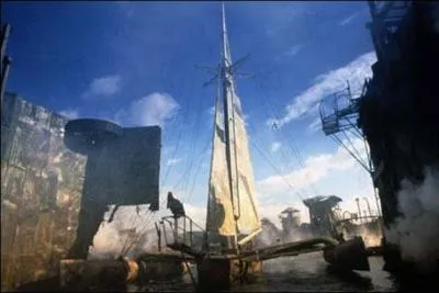 Suite  une catastrophe cologique, la Terre est recouverte par les ocans. Les survivants vivent sur des atolls artificiels. Cependant, une lgende circule : celle de Dryland.