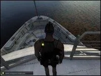 Que fait Fisher lorsqu'il a le dtonateur de la bombe du bateau en main ?