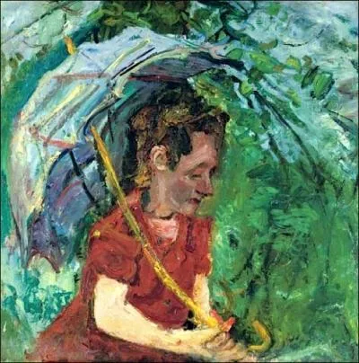 Qui a peint Femme  l'ombrelle ?