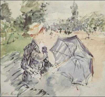 Qui a peint Femme avec ombrelle dans le parc ?