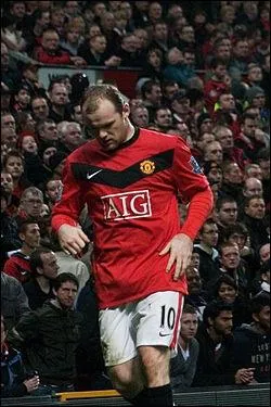 Quand est n Wayne Rooney, attaquant de Manchester United ?