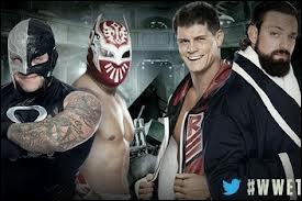 Tables Match, Team Rhodes Scholars VS Rey Mysterio et Sin Cara, qui gagne ?