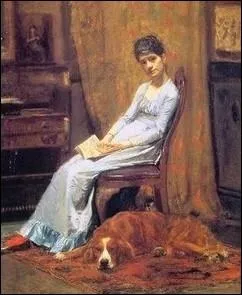 Ce peintre amricain fut lve aux Beaux-Arts de Jean-Lon Grme, il est lu a 58 ans en 1902  la National Academy of Design de New-York... .